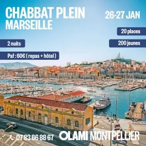 Chabbat plein à Marseille