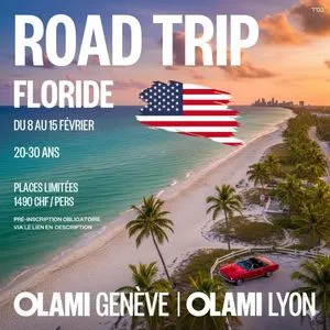 Road trip Floride 2026