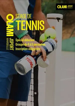 Jsport Stage de tennis