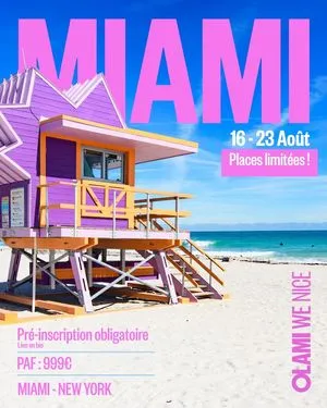 Voyage OLAMI WE - MIAMI