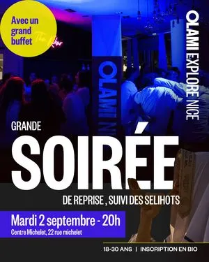 Grande soirée de reprise
