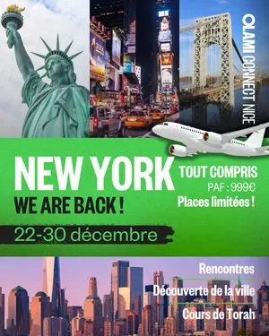 Voyage Olami Connect - New york 🇺🇸