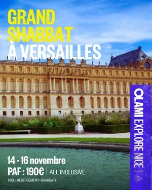 Grand Shabbat à Versaille