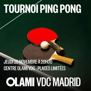 Tournoi de ping pong