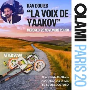 Cours By Rav Dan Douieb