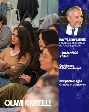 Conférence EXPLORE Rav Yaakov SITRUCK