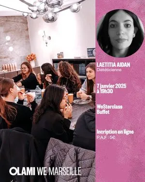 We'Ster class avec Laeticia Aidan dieteticienne
