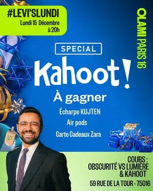 COURS DU LUNDI SOIR