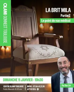 COURS OLAMI CONNECT - LA BRIT MILA - ¨PARTIE 2 Le point de vue médical