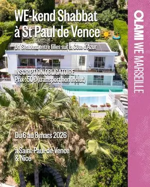 ☀️🏝️ WE-kend Shabbat à St Paul de Vence ☀️🏝️