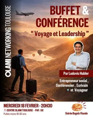 BUFFET ET CONFERENCE AVEC LUDOVIC HUBLER