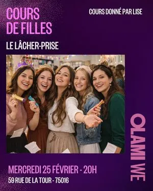 COURS FILLES : LE LÂCHER-PRISE PAR LISE