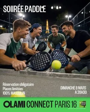 Olami Connect Paris 16- Activités: PADDLE