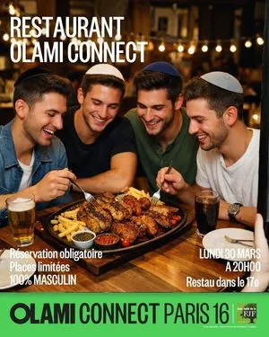 OLAMI CONNECT : RESTAURANT DANS LE 17E