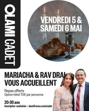 Chabat avec Mariacha & Rav Drai