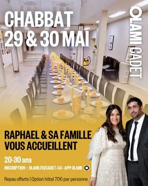 Chabat avec Rav Raphaël & sa famille