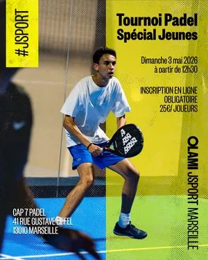 🎾 Tournoi de Padel Olami Marseille - Spécial Jeunes 🎾
