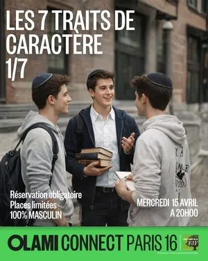 COURS OLAMI CONNECT : LES 7 TRAITS DE CARACTÈRE PAR CHLOMO