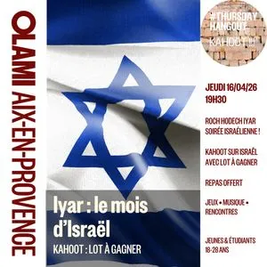 THURSDAY HANGOUT SPÉCIAL ISRAËL