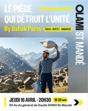 Le piège qui détruit l’unité by Itshak Parsy