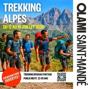 Trekking dans les Alpes