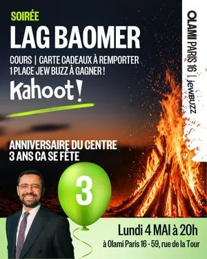 SOIRÉE LAG BAOMER
