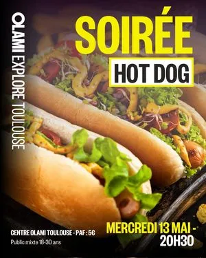 Soirée Hot Dog Olami Explore