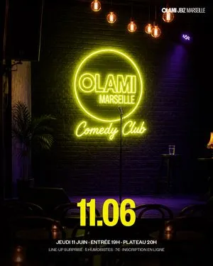 Olami Marseille Comedy Club - JBIZ