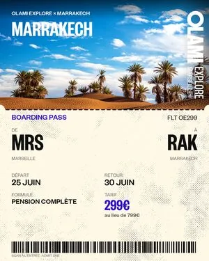 🌍 Voyage à Marrakech 🇲🇦
