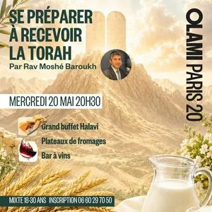 Cours By Rav Moshe Baroukh