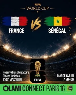 MATCH : FRANCE VS SÉNÉGAL avec Chlomo