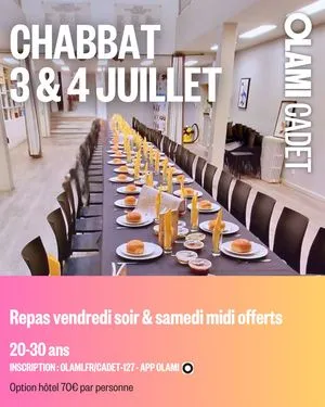 Chabat à Olami Cadet