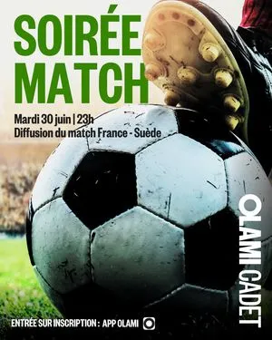 Soirée Match !
