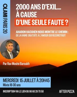 Cours By Rav Moshe Baroukh
