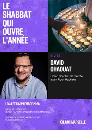 🕯️ Le Shabbat qui ouvre l'année !