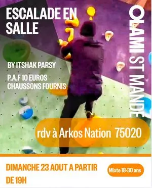 Escalade en Salle a Arkos Nation