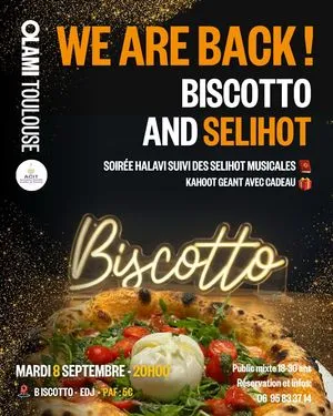 SOIREE D'OUVERTURE BISCOTTO & SELIHOTS