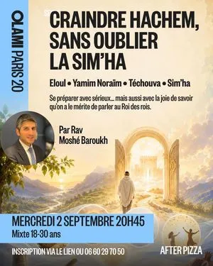 Cours By Rav Moshe Baroukh
