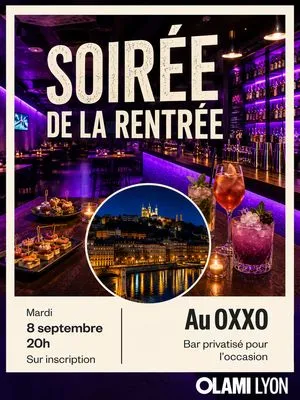 Le Verre de la rentée Olami Lyon