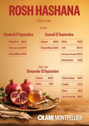 Repas de Rosh Hashana