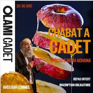 Chabat a Cadet spécial Roch Achana avec Rav Elie Lemmel