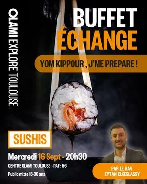 Buffet  echange sushis