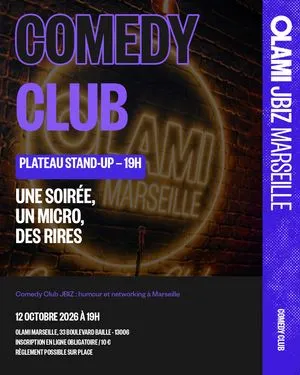 Olami Comedy Club - Une soirée, un micro, des rires