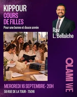 KIPPOUR : COUS PAR RAV LÉVI Bellaïche
