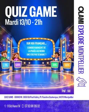 Activité QUIZ GAME