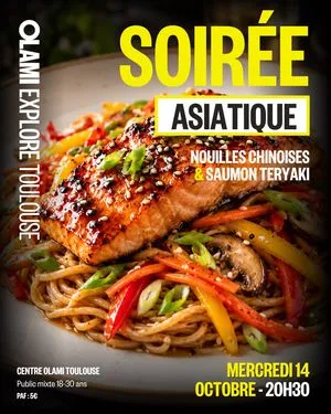 Soirée asiatique  Olami Explore